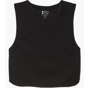 SPLITS59 Leona Crop Tank (Black) (Size XS)
***NEVER WORN***